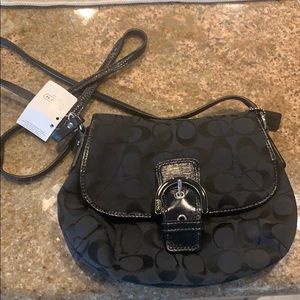 Authentic Coach Black Crossbody Purse